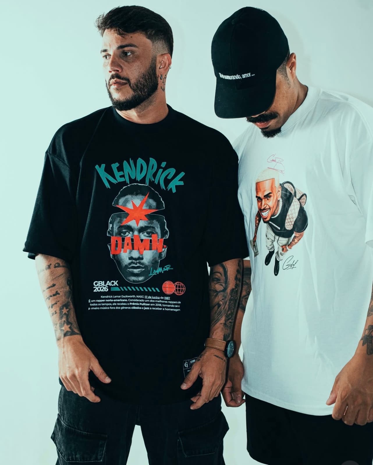 Camiseta Oversized Kendrick Lamar