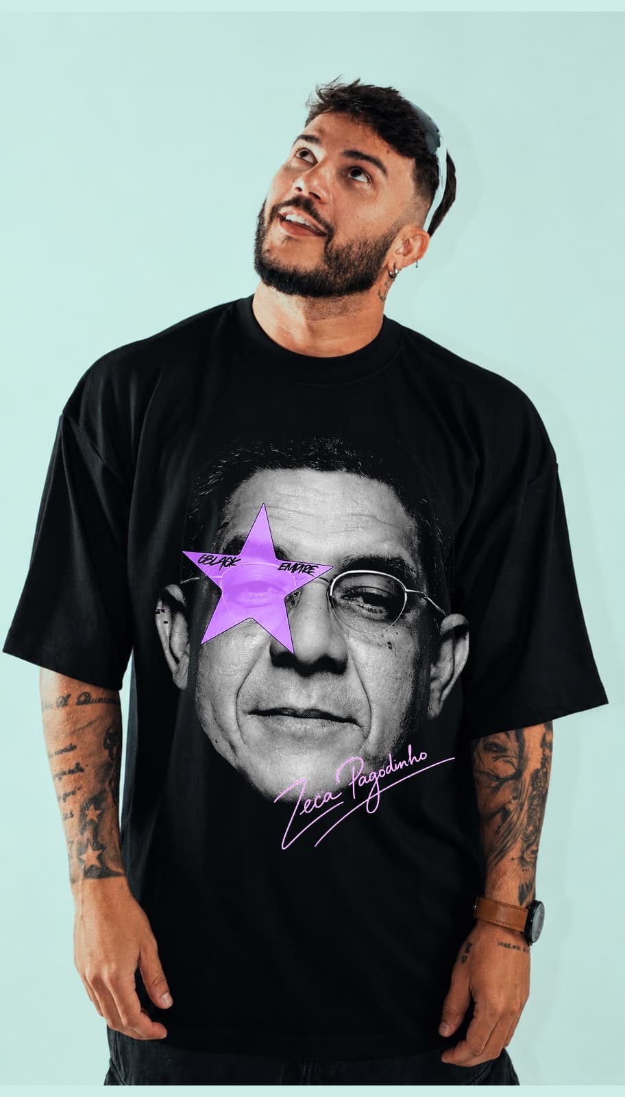 Camisa Oversized Zeca Pagodinho